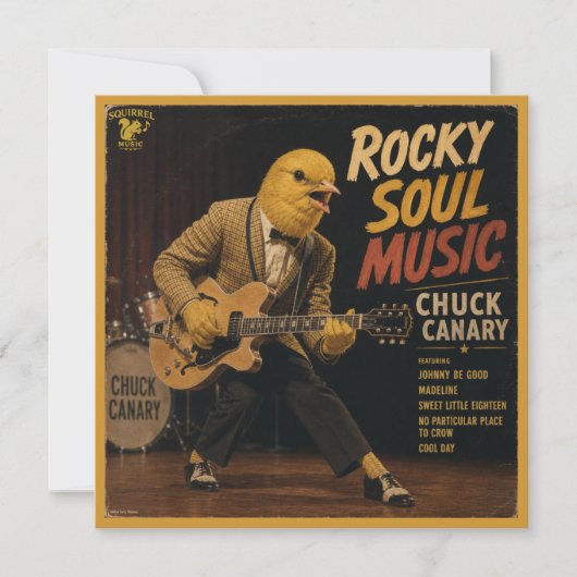 Chuck Canary Album: een Parodie (Voorkant)