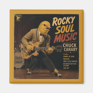 Chuck Canary Album: een Parodie Magneet