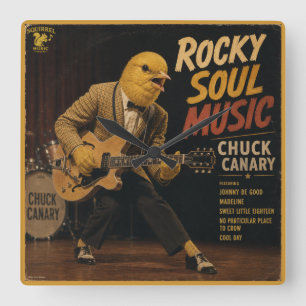 Chuck Canary Album: een Parodie Vierkante Klok