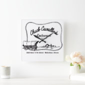 Chuck Cavallini's restaurant, Midlothian, Illinois Vierkante Klok (Huis)