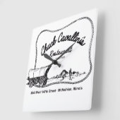 Chuck Cavallini's restaurant, Midlothian, Illinois Vierkante Klok (Hoek)