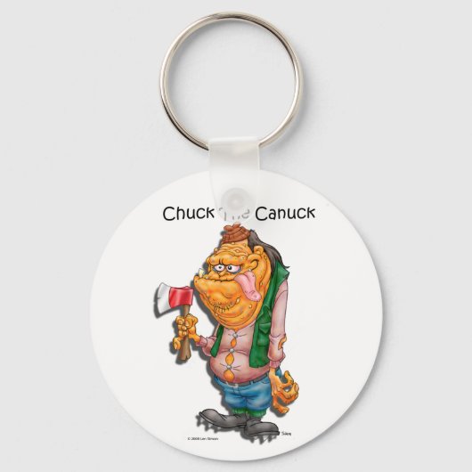 Chuck de Canuck Sleutelhanger (Voorkant)