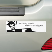 Chuck Driver Bumpersticker (Op auto)