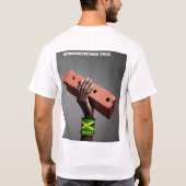 CHUCK IS NIET GOED. Basic T-shirt voor heren (Achterkant)