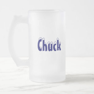 Chuck-Name Style-Frosted Mok
