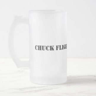 Chuck, omhoog matglas bierpul