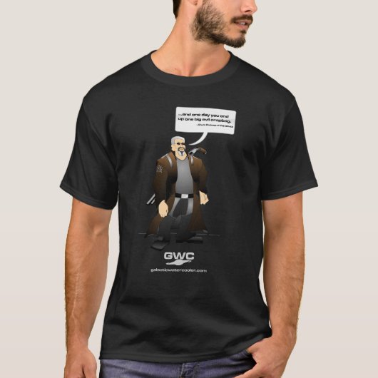 Chuck Quote Shirt: Evil Crapbag T-shirt (Voorkant)