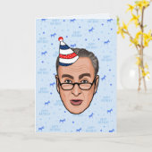 CHUCK SCHUMER BIRTHDAY KAART (Gele Bloem)