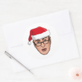 CHUCK SCHUMER CHRISTMAS RONDE STICKER (Envelop)