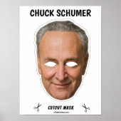 CHUCK SCHUMER Halloween Masker Poster (Voorkant)