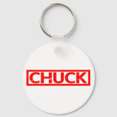 Chuck Stamp Sleutelhanger (Voorkant)