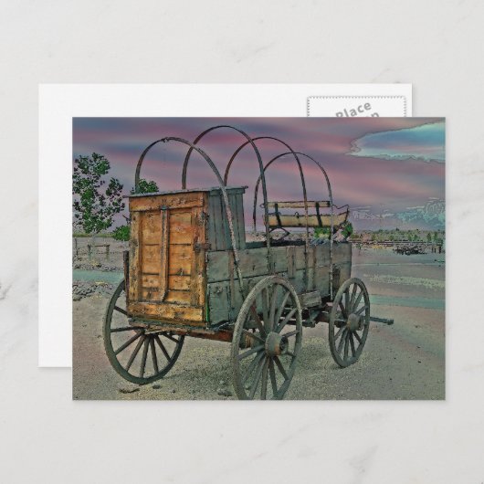 Chuck Wagon Briefkaart (Voorkant / Achterkant)