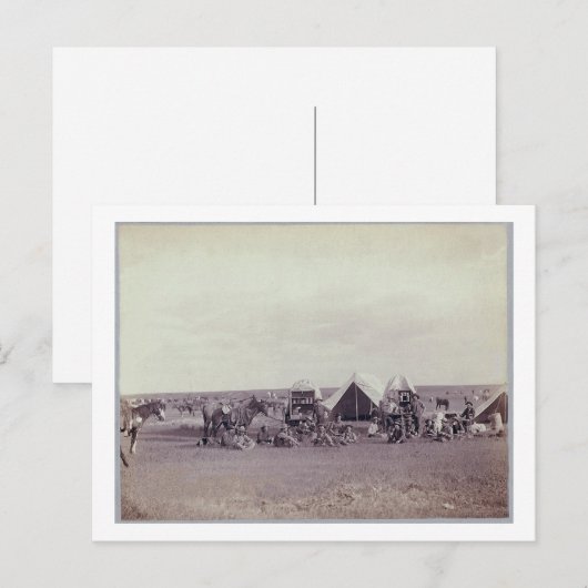 Chuck Wagon Briefkaart (Voorkant / Achterkant)