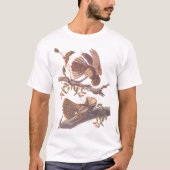 Chuck Will's Widow Birds Mannen T-Shirt (Voorkant)