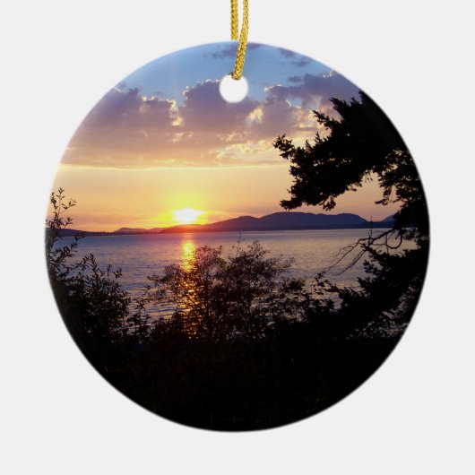 Chuckanut Drive Keramisch Ornament (Voorkant)
