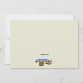 Chuckfest Feast Invitation Kaart (Achterkant)