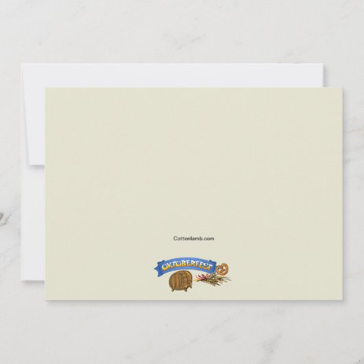 Chuckfest Feast Invitation Kaart (Achterkant)