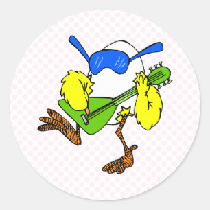 Chuckie Chicken Ronde Sticker
