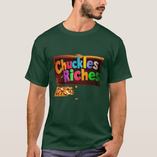 Chuckles of Reaches: Kosmisch lachen in de sterren T-shirt (Voorkant)