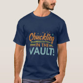 Chuckling in de kluis t-shirt (Voorkant)