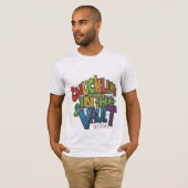 Chuckling in de kluis t-shirt (Voorkant volledig)
