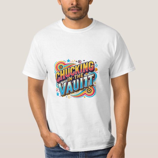 Chuckling in de kluis t-shirt (Voorkant)