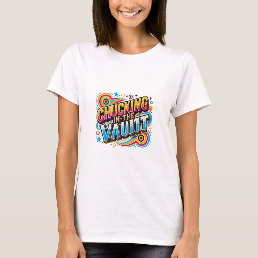 Chuckling in de kluis t-shirt (Voorkant)