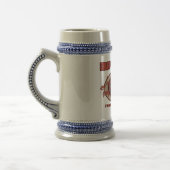 Chuck's Crabs Beer Stein. Bierpul (Links)