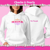 Chucks & Pearls stemmen op Kamala Hoodie