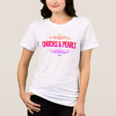 Chucks & Pearls stemmen op Kamala Tri-Blend Shirt (Voorkant)
