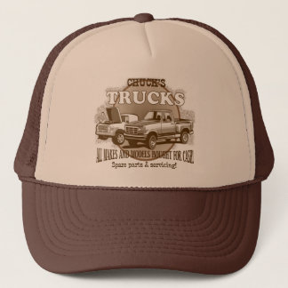 'Chuck's Trucks' Bruin en Tan-pet Trucker Pet