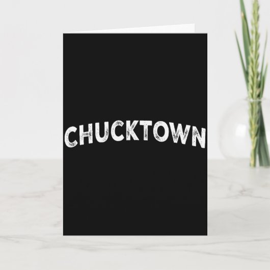 Chucktown kaart (Voorkant)