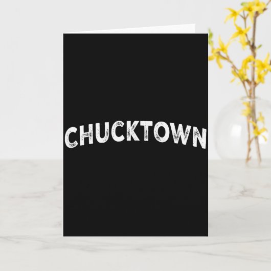 Chucktown  kaart (Gele Bloem)
