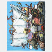 Chuckwagon Fleece Deken (Voorkant)