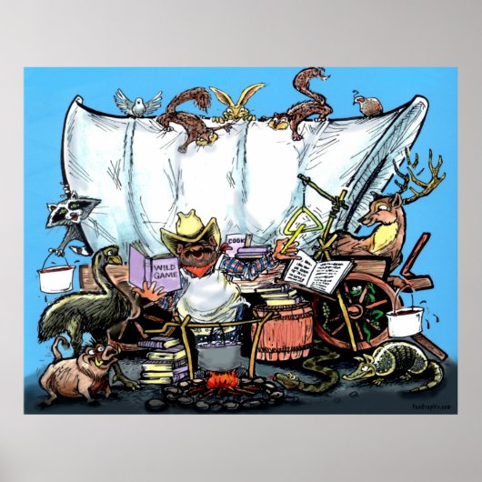 Chuckwagon Poster (Voorkant)