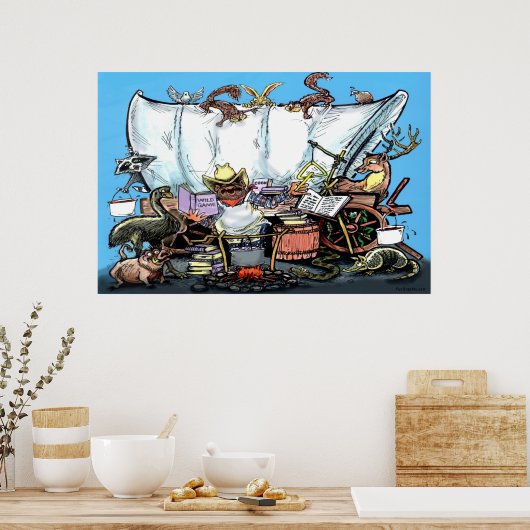 Chuckwagon Poster (Keuken)