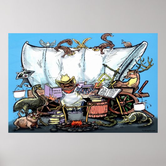 Chuckwagon Poster (Voorkant)