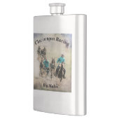 Chuckwagon Racing Big Mules Flacon (Links)