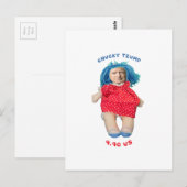 Chucky Donald Trump Doll Briefkaart (Voorkant / Achterkant)