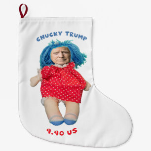 Chucky Donald Trump Doll Grote Kerstsok
