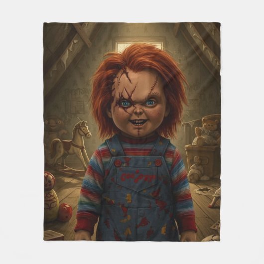 chucky fleece deken (Voorkant)