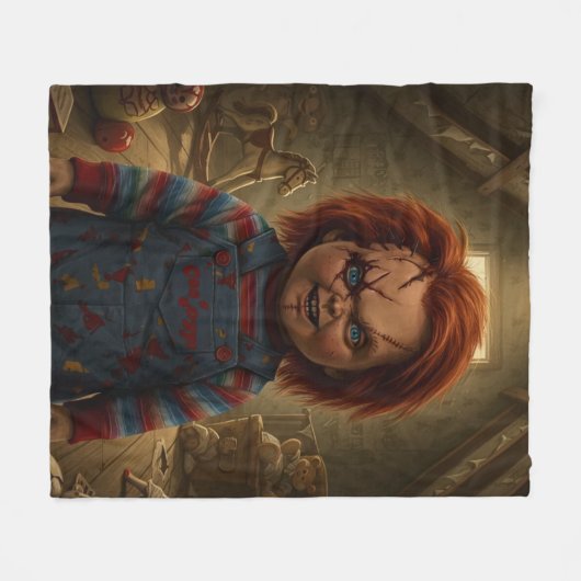 chucky fleece deken (Voorkant (Horizontaal))