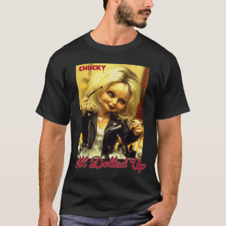 Chuckyiffany All Dolled Up retro retro T-shirt