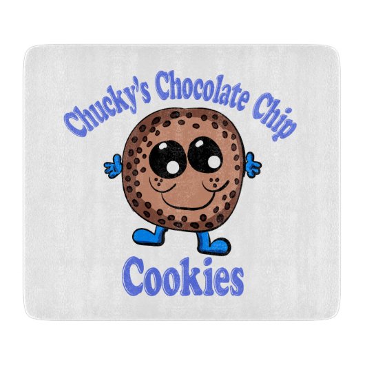 Chucky's Chocolate Chip Cookies Snijplank (Voorkant)