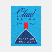 Chud Light Fleece Deken (Voorkant)