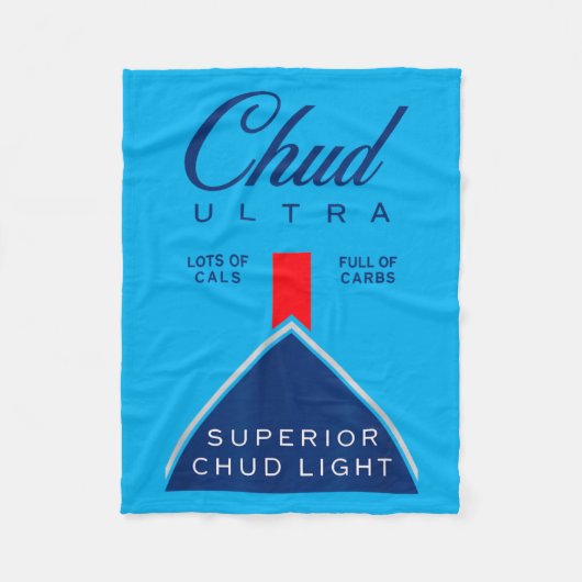 Chud Light Fleece Deken (Voorkant)