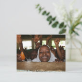 Chuda Girl Briefkaart (Staand voorkant)