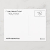 Chuda Girl Briefkaart (Achterkant)