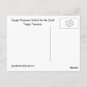 Chuda Sign Briefkaart (Achterkant)