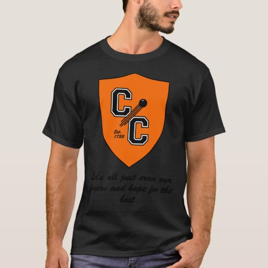 Chudley Cannons Logo met Motto T-shirt (Voorkant)